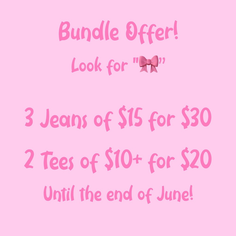 😀🛍 BUNDLE NOW!!! 🛍😀